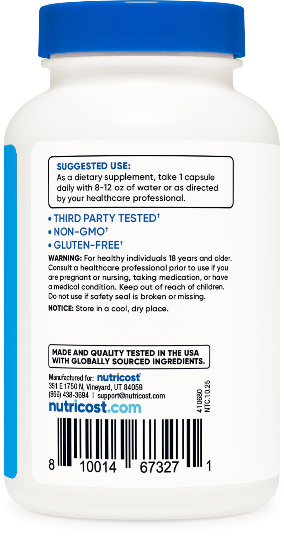 Nutricost Electrolyte Complex Advanced Hydration, 120 Capsules