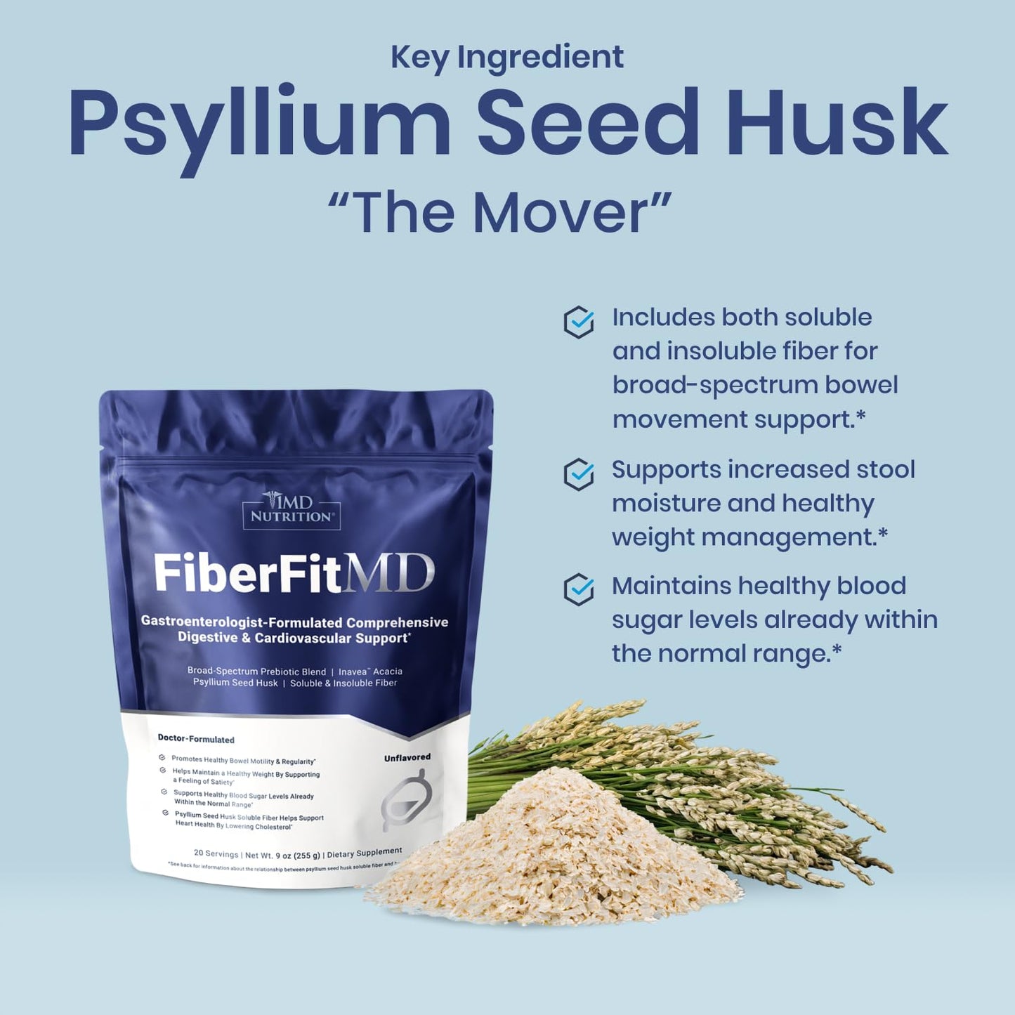 1MD Nutrition FiberFitMD Powder 9