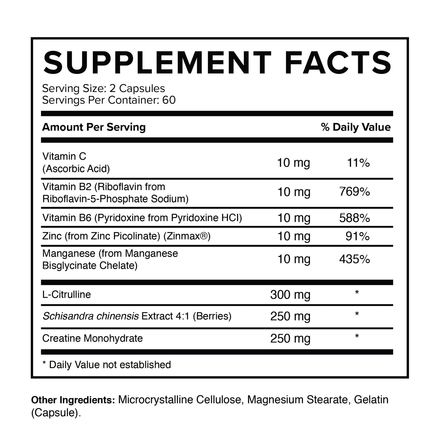 Vatellia Life Nitric Boost Capsules 120 Count