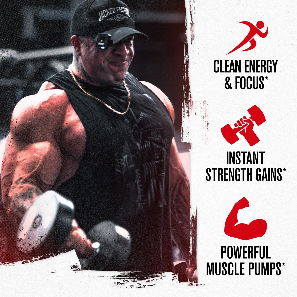 Jacked Factory Altius Pre Workout Powder 20 Servings