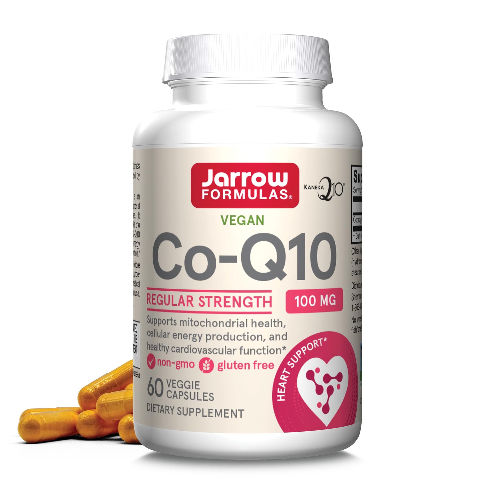 Jarrow Formulas Co-Q10 100 mg 60 Capsules