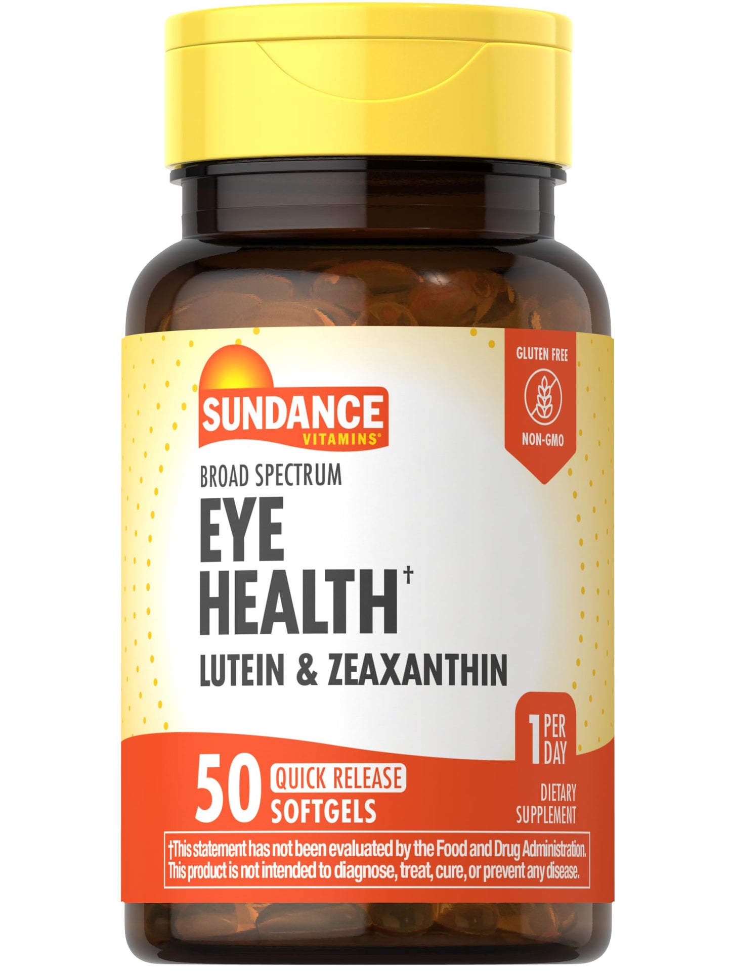 Sundance Lutein and Zeaxanthin Softgels 50 Count