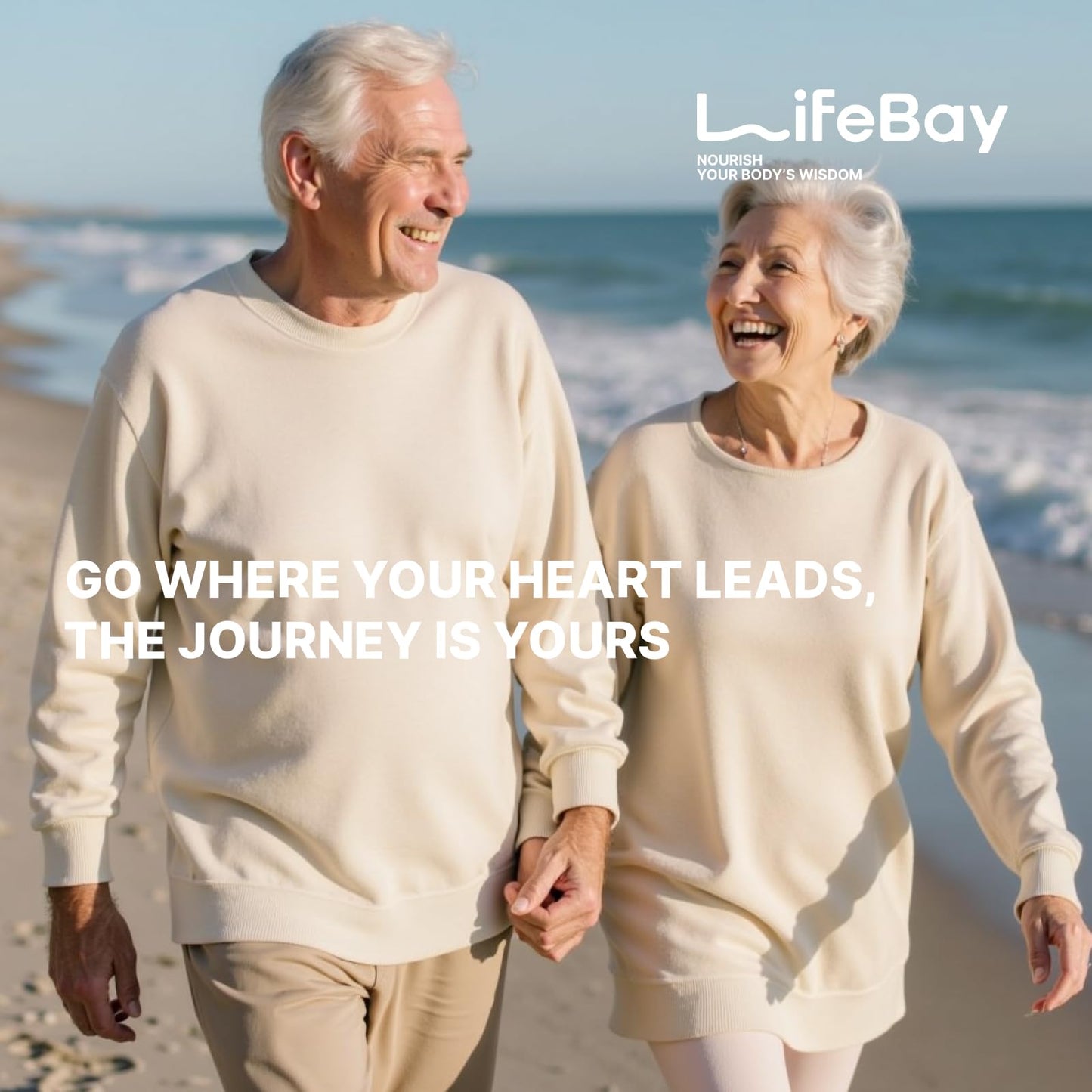 LifeBay Bone & Joint Support with Notoginseng & Salvia, 60 Vegan Capsules