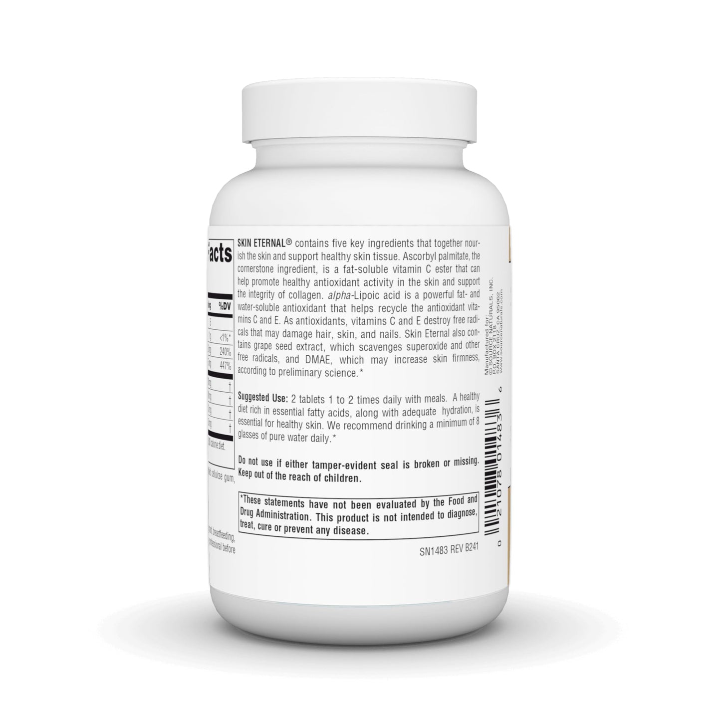Source Naturals Skin Eternal Tablet 120
