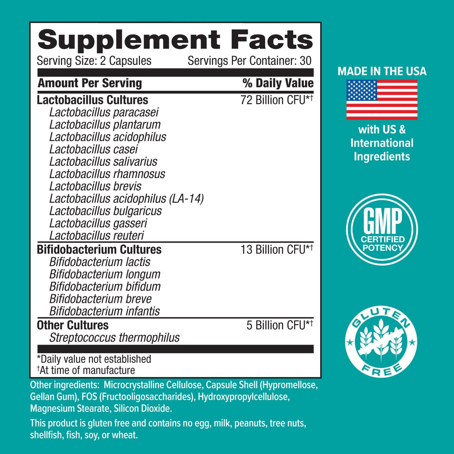 Optim Nutrition Hi-Health Chime Probiotic for Women 60 Capsules