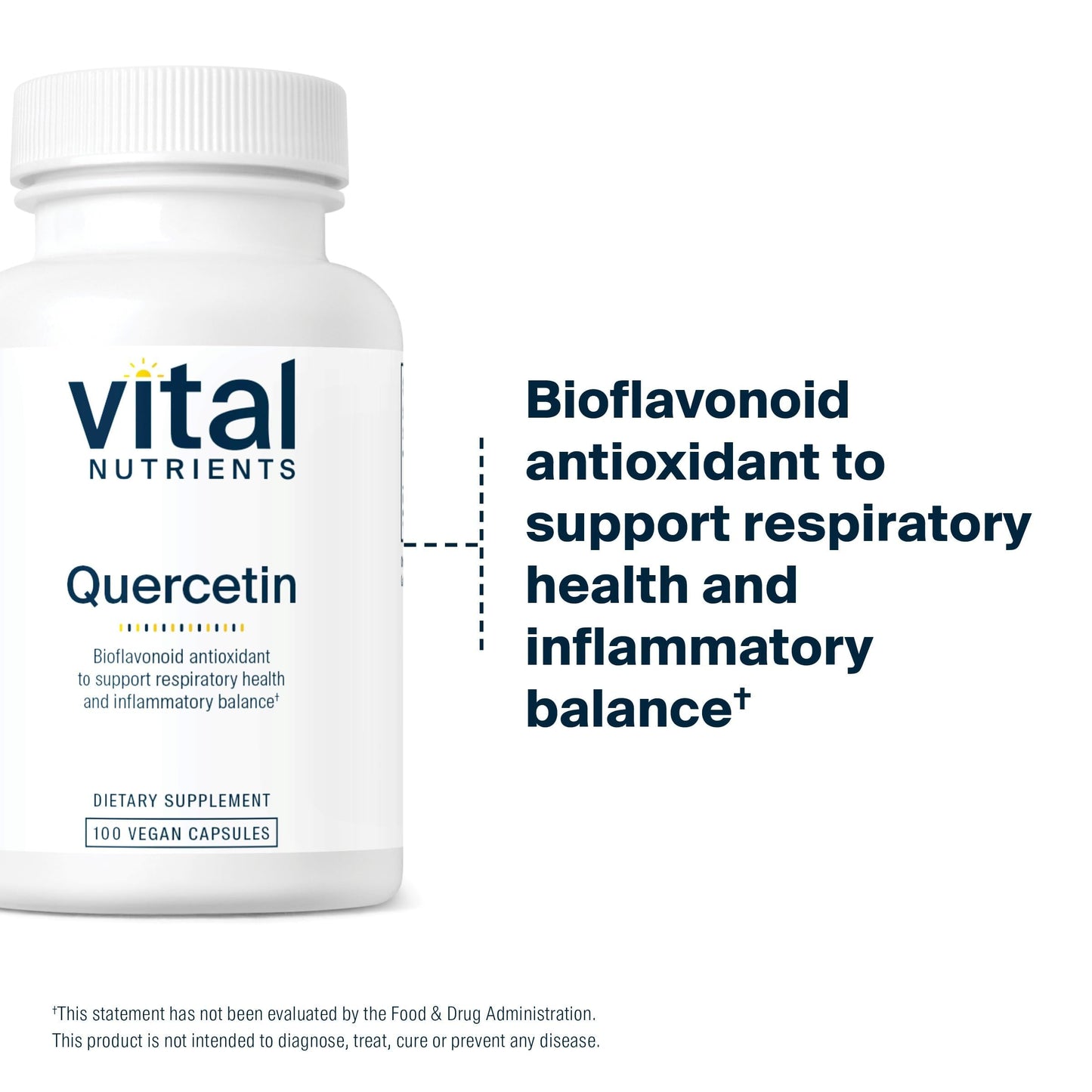 Vital Nutrients Quercetin Capsules, 100 Capsules