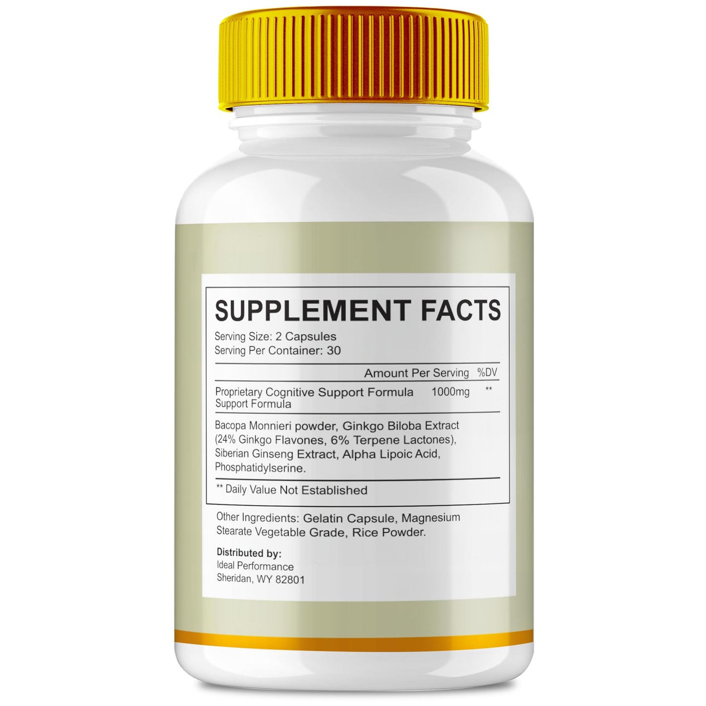 IDEAL PERFORMANCE NeuroFlare 180 Capsules