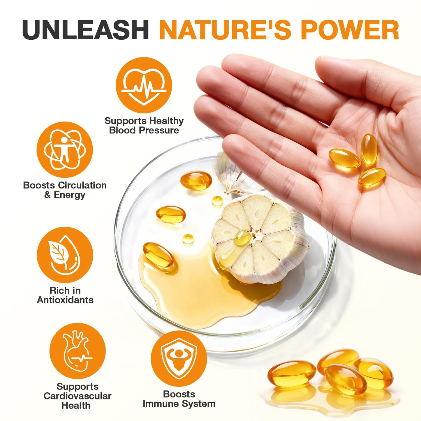 WACHRAY Odorless Aged Garlic Extract Softgels 300