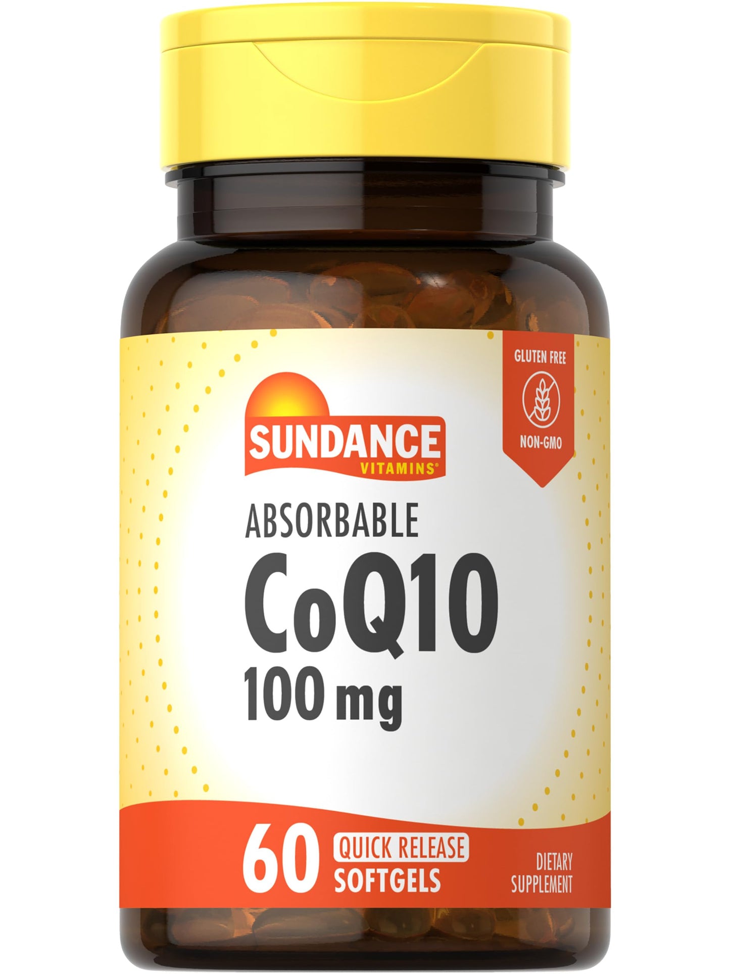 Sundance CoQ10 100mg Softgels, 60 Count