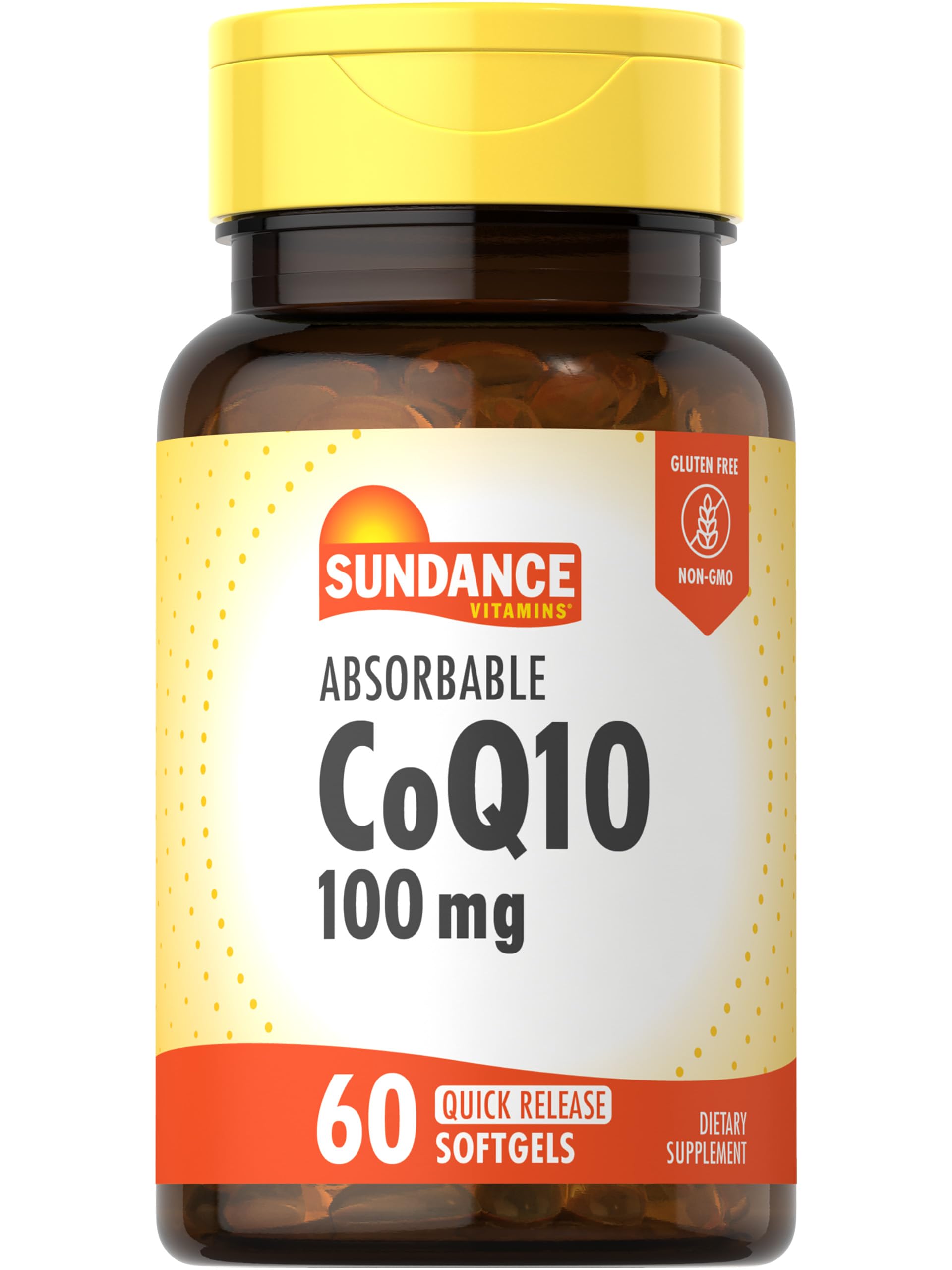 Sundance CoQ10 100mg Softgels, 60 Count