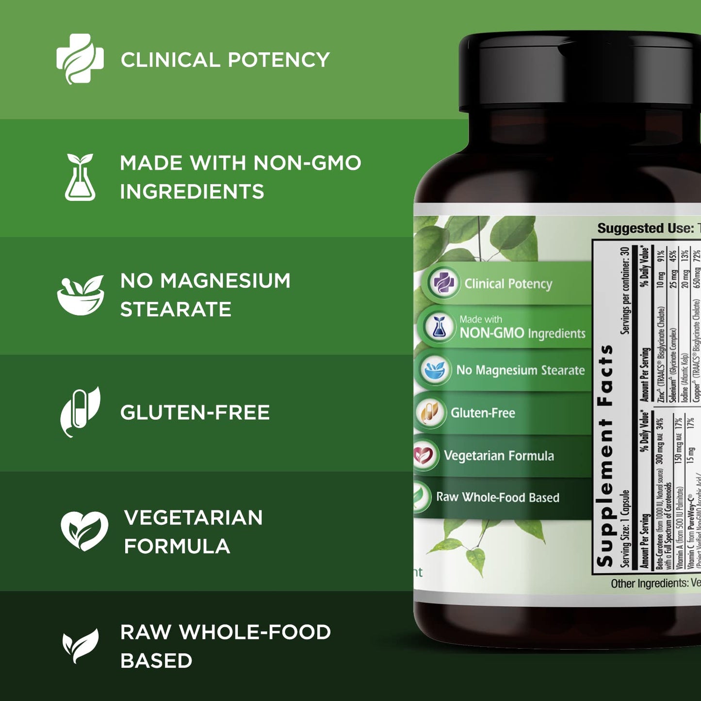 Emerald Labs Prenatal 1-Daily Multi & Magnesium 400mg Veg Caps Bundle, 150 Count