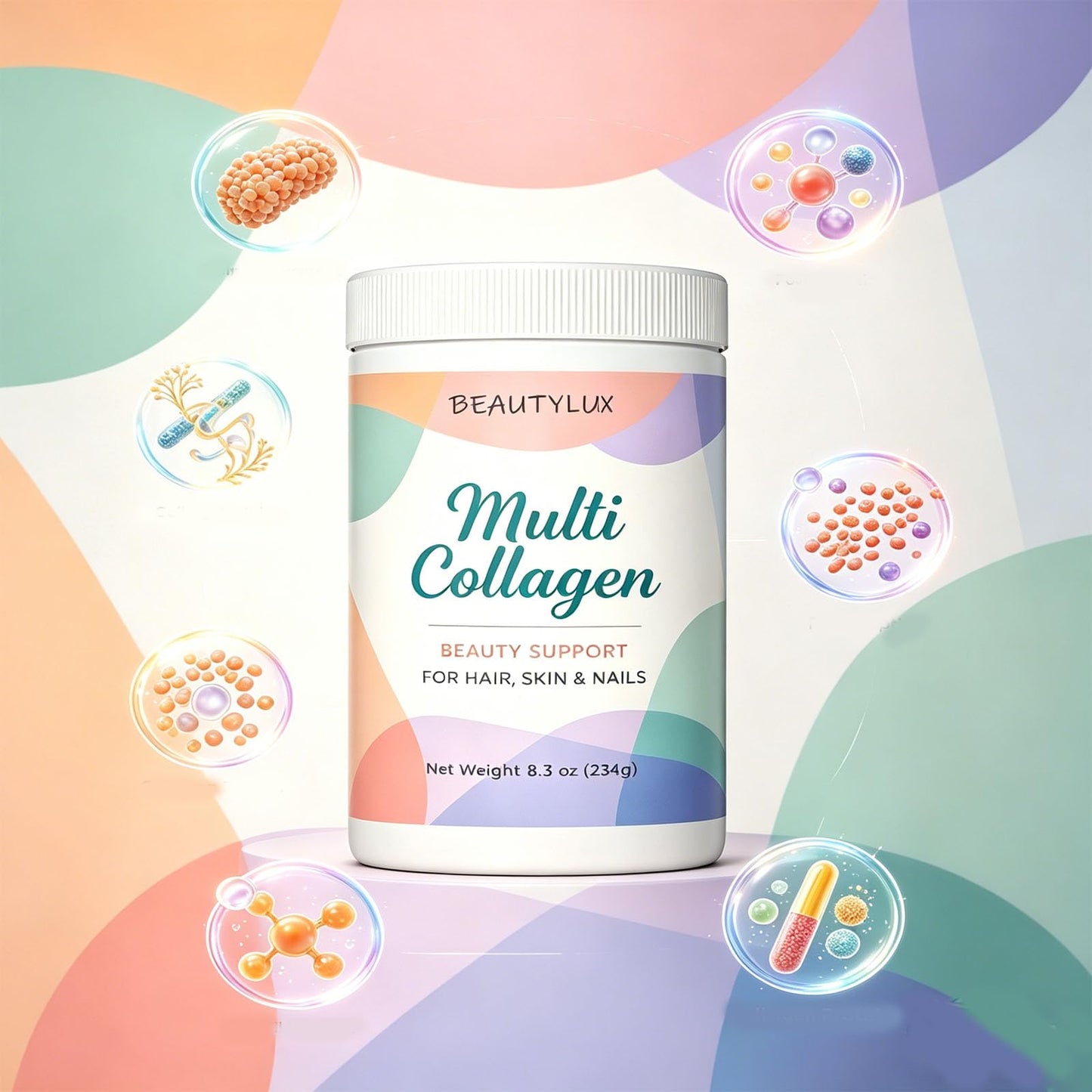 Ribili Beautylux Multi Collagen Powder 8.3 oz