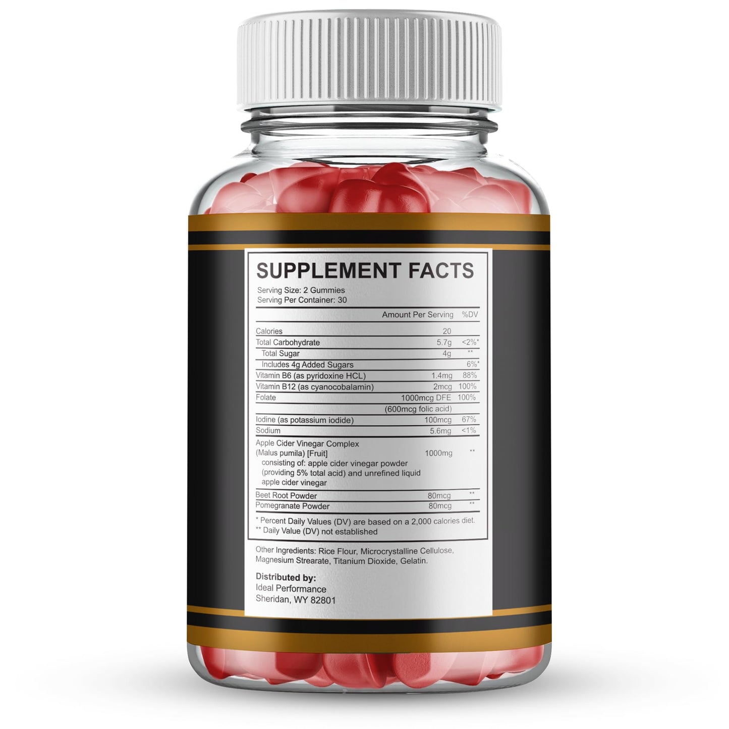 IDEAL PERFORMANCE Eros Lift Gummies 180 Count
