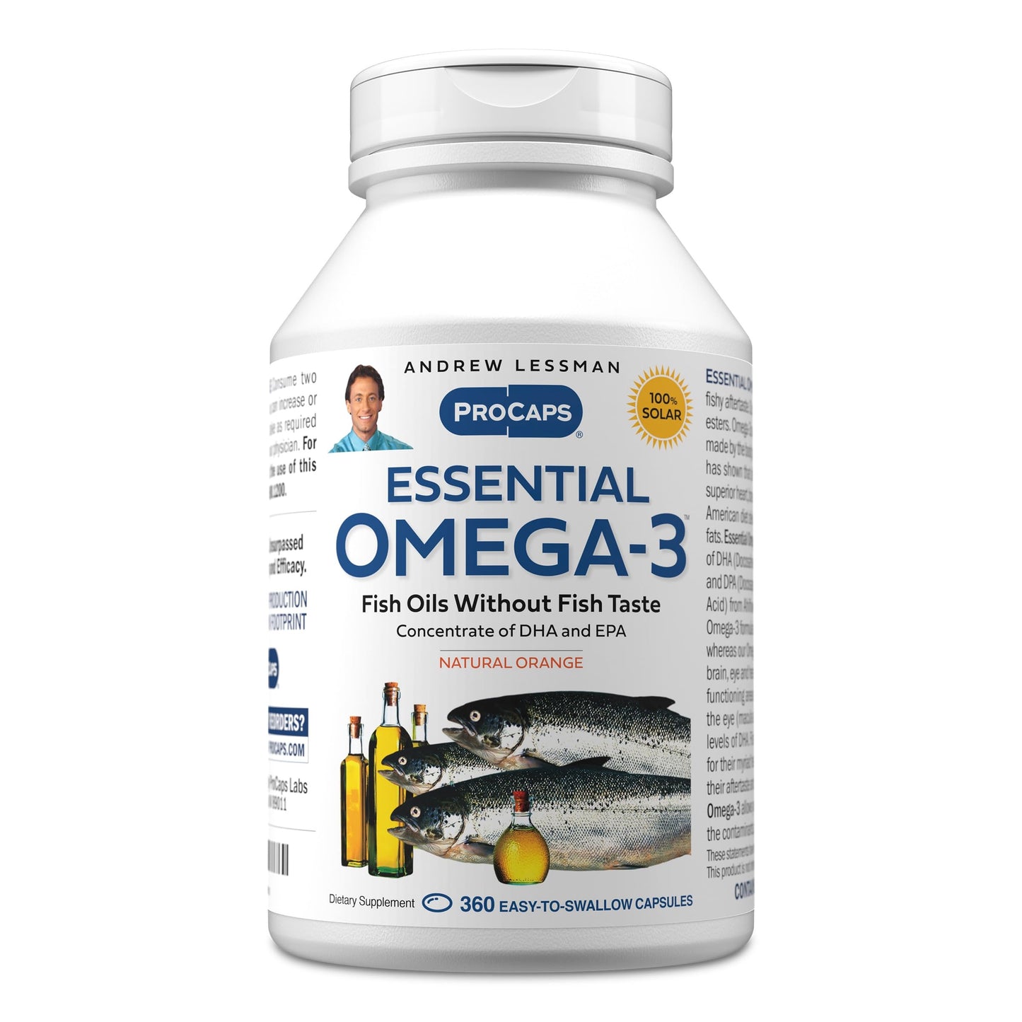 ANDREW LESSMAN ProCaps Essential Omega-3 Orange, 360 Capsules
