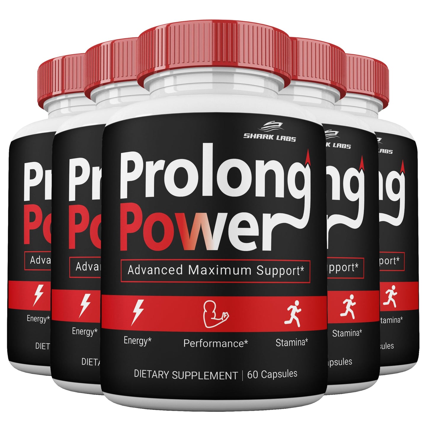 Shark Labs Prolong Power Premium Formula Capsules, 60 Capsules