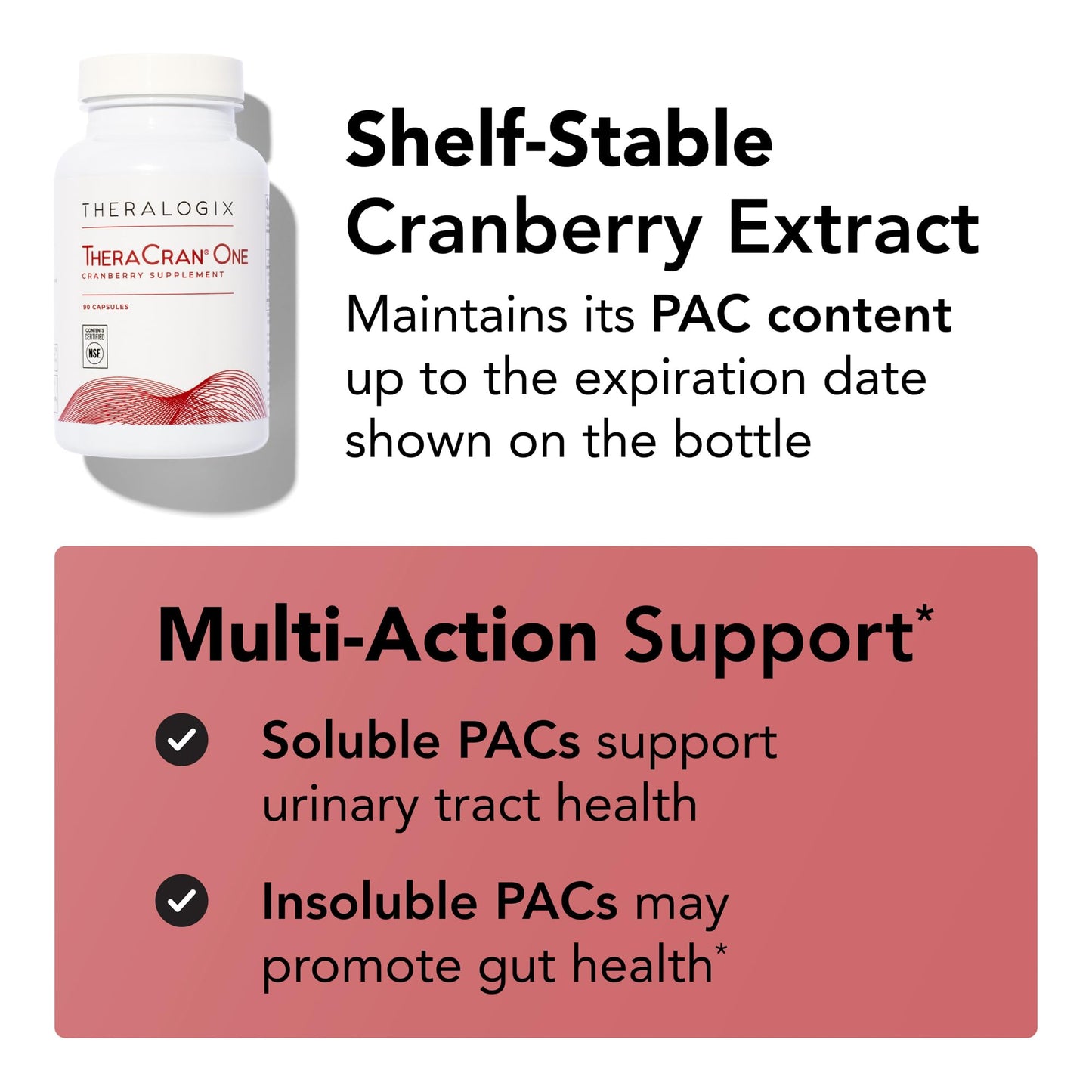 Theralogix TheraCran One Cranberry 2 Capsules