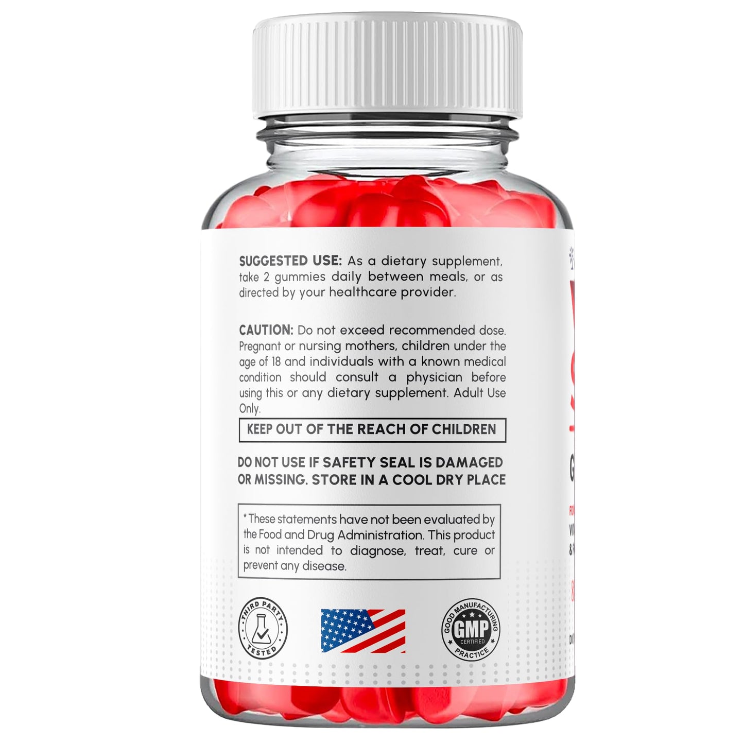 Syvor Vital Surge Detox Gummies, 60 Count