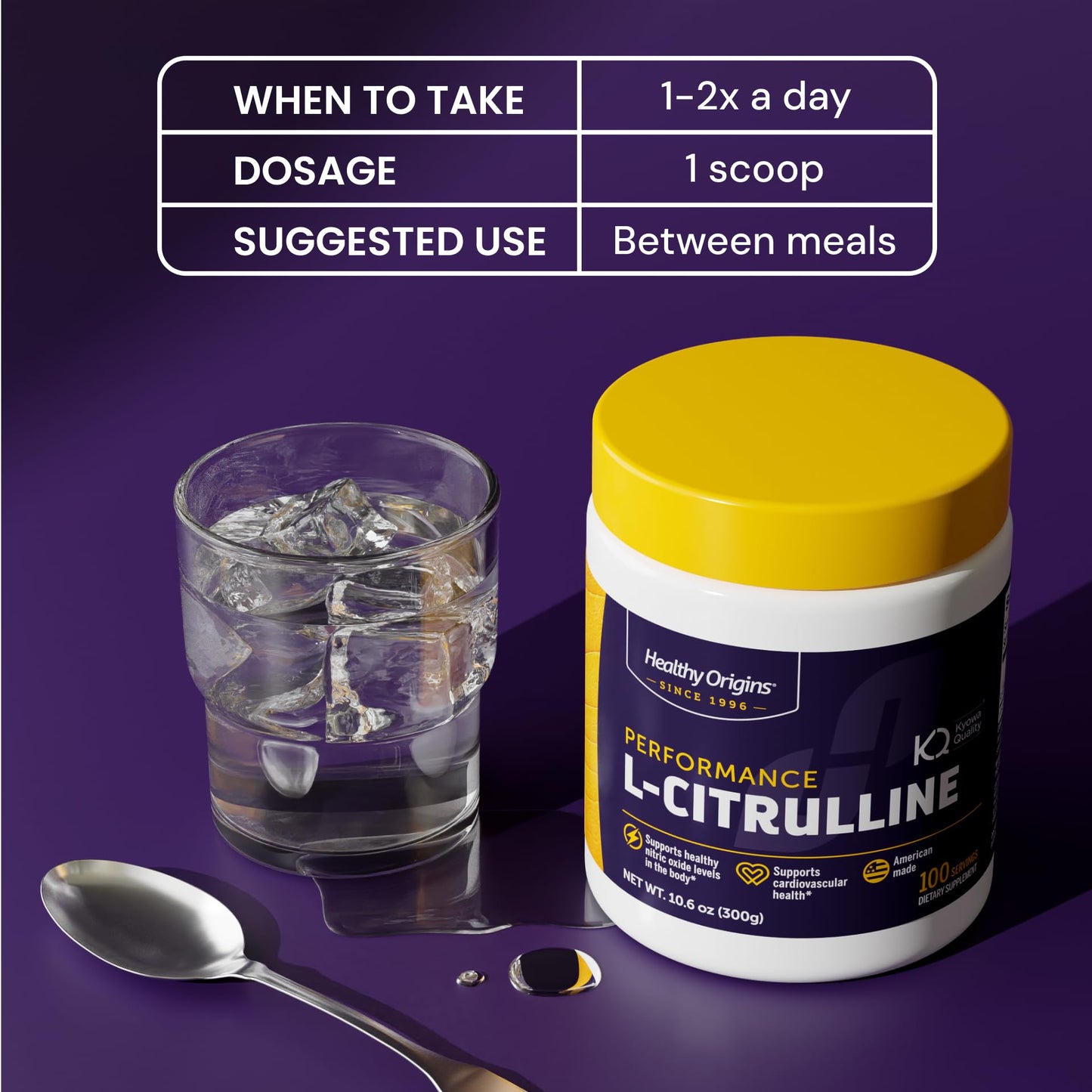 Healthy Origins L-Citrulline Powder, 10.6