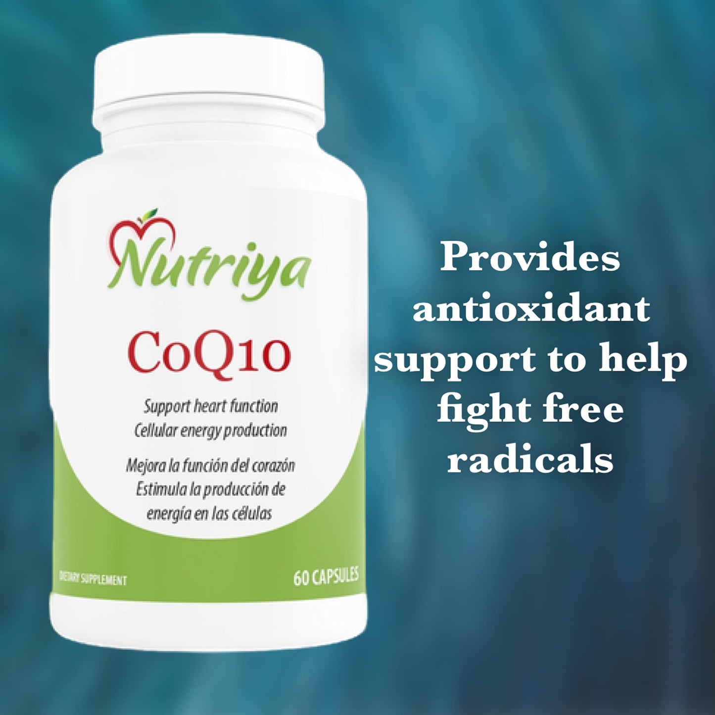 Nutriya CoQ10 Capsule, 60 Count