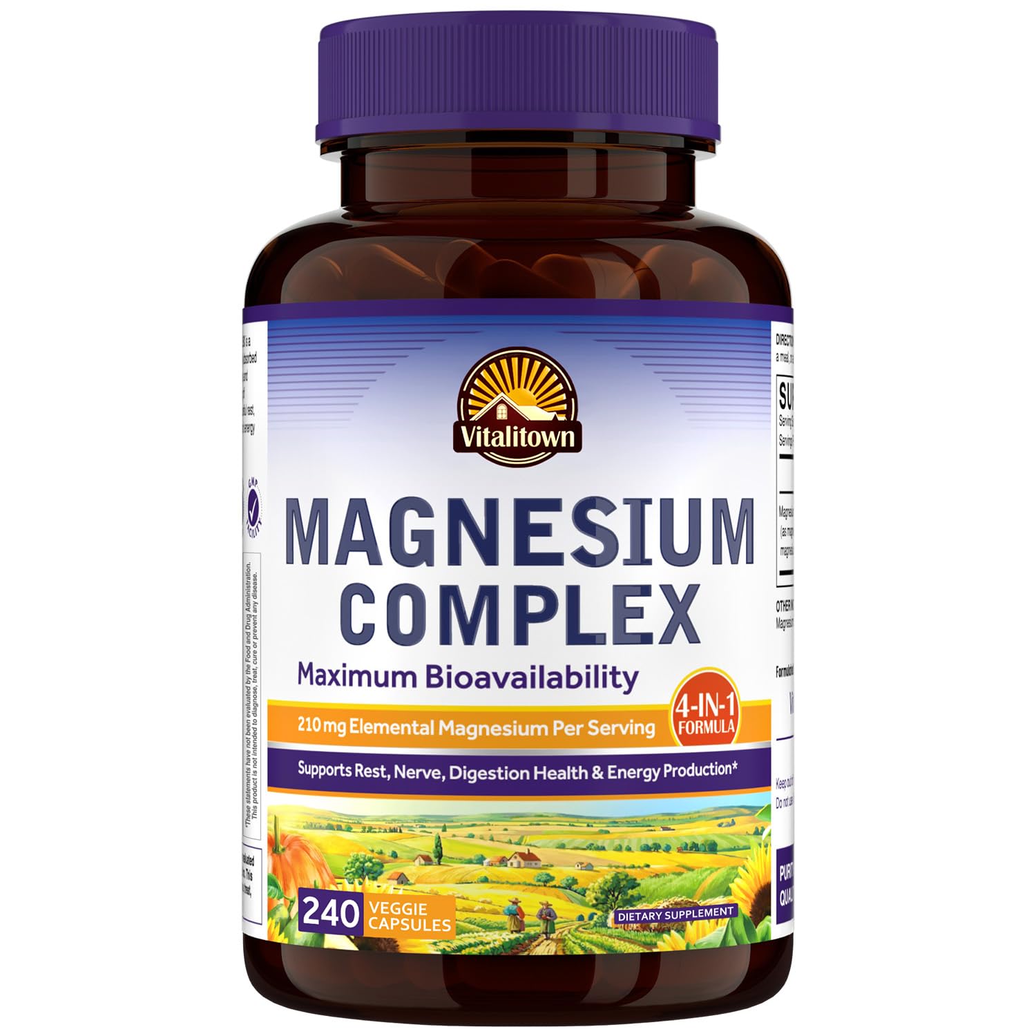Vitalitown Magnesium Complex Capsules 240