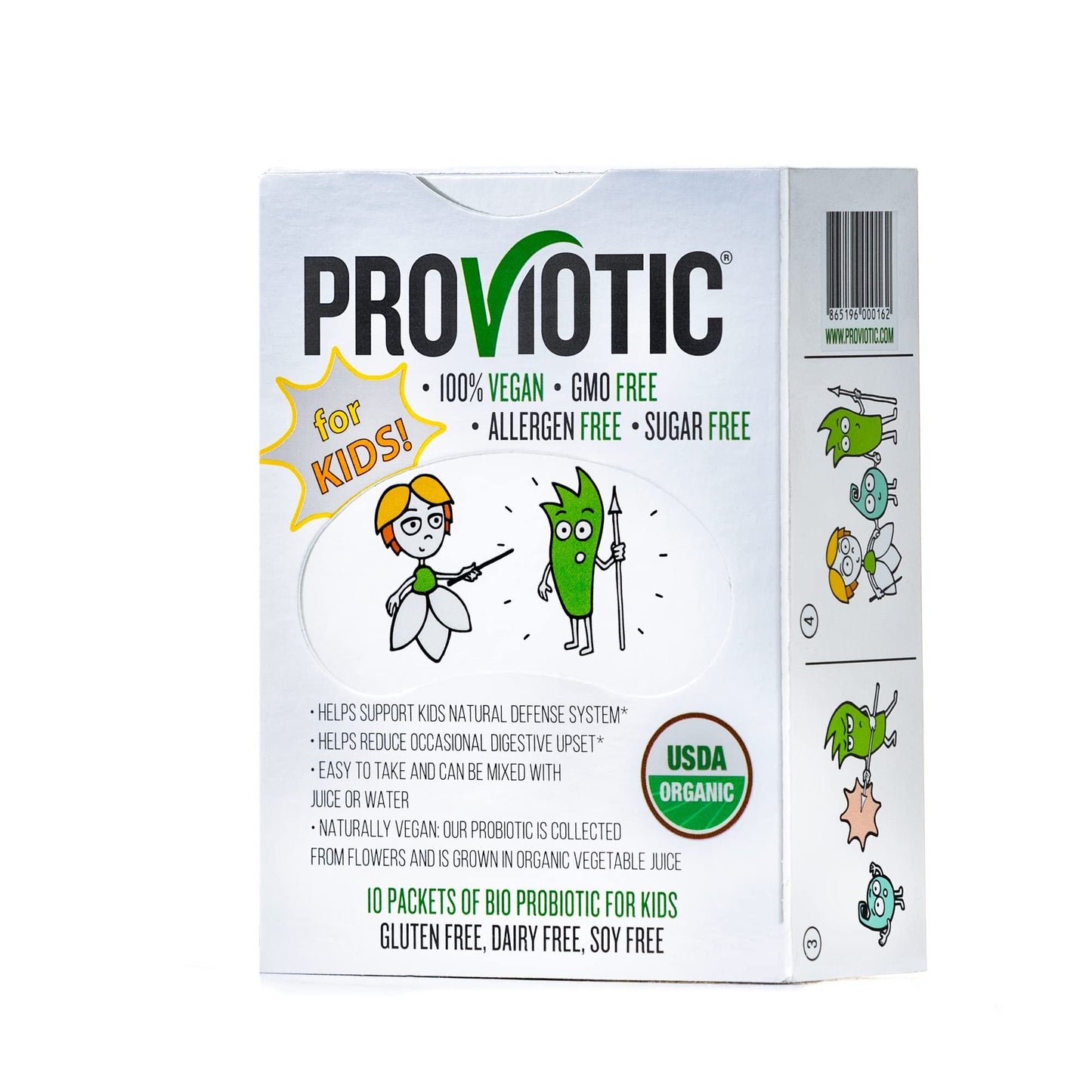 Proviotic for Kids Probiotic Powder, Naturally Vegan Certified Organic Bio, 1 oz