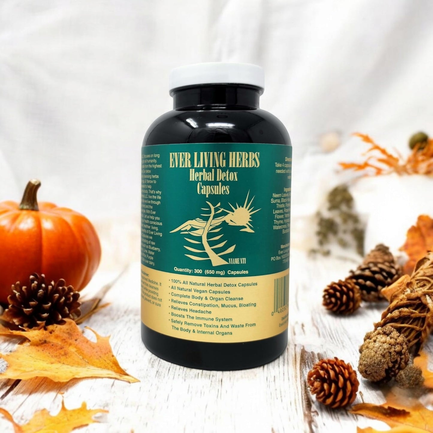 Ever Living Herbs Herbal Detox Capsules 300