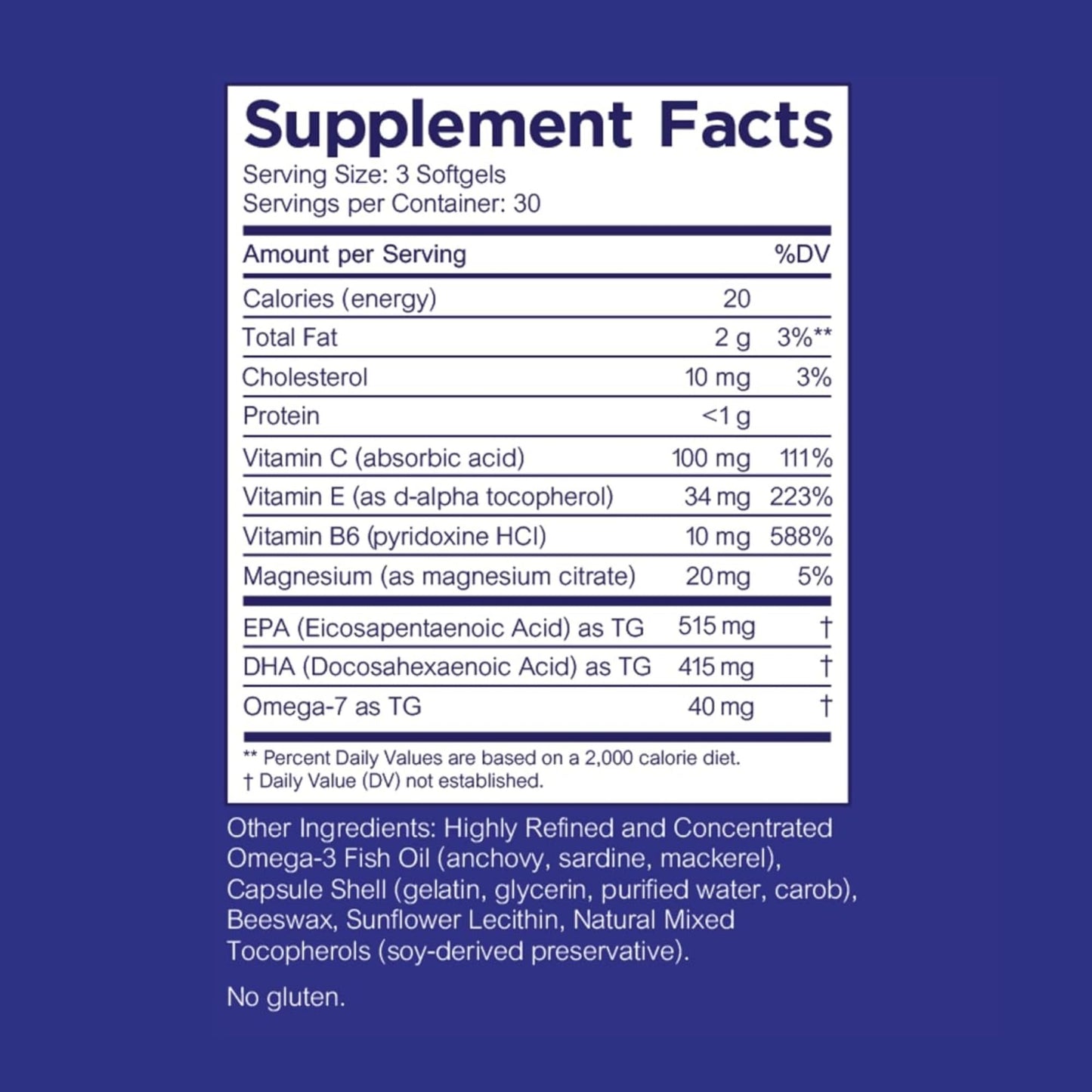 Heyedrate Eye Love Omega-3 Fish Oil Softgels, 90 Count