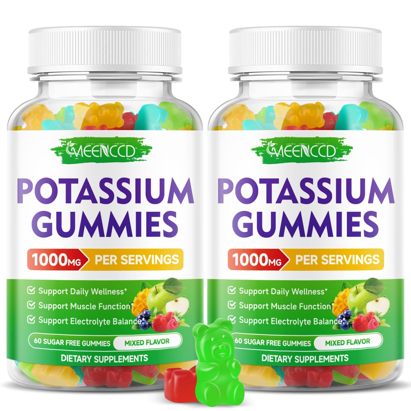 MEENCCD Potassium Citrate Gummy 120