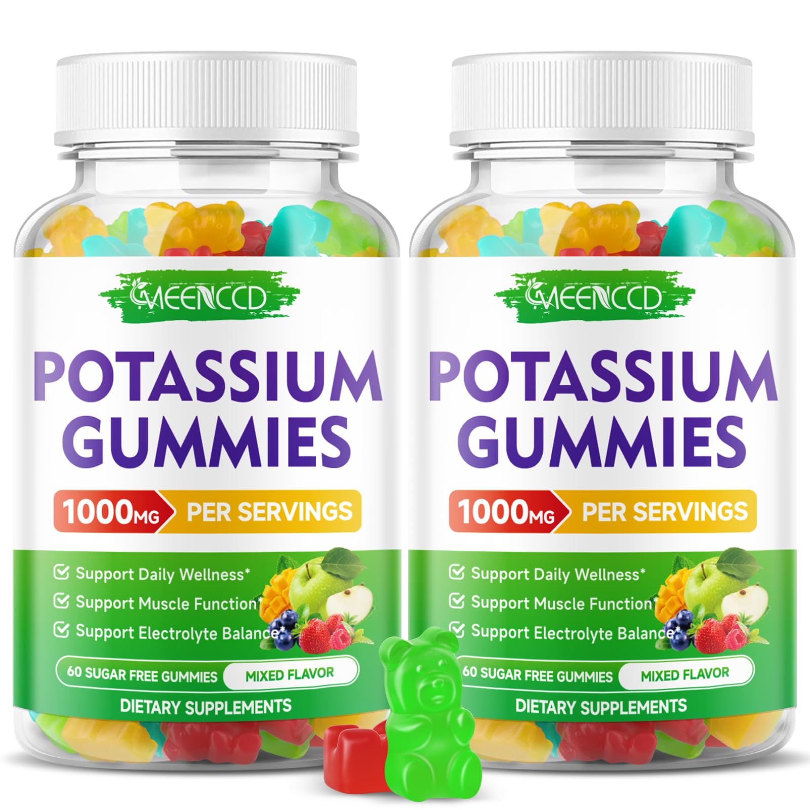 MEENCCD Potassium Citrate Gummy 120