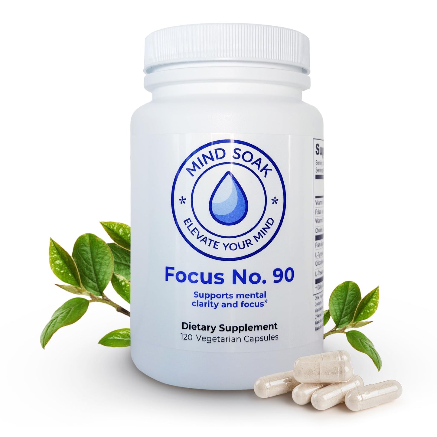 Mind Soak Focus No. 90 Capsules