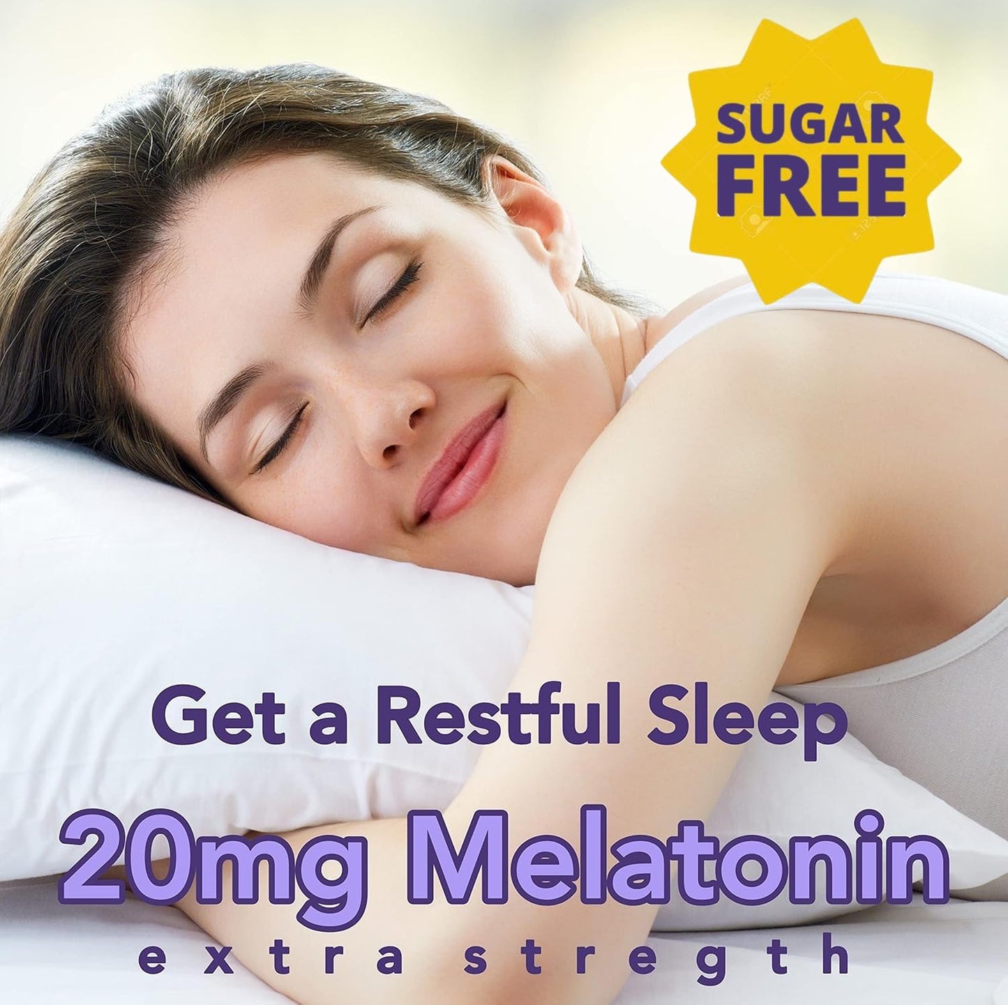 True Roots Sleep Gummies 20mg Melatonin Gummy 60 Count