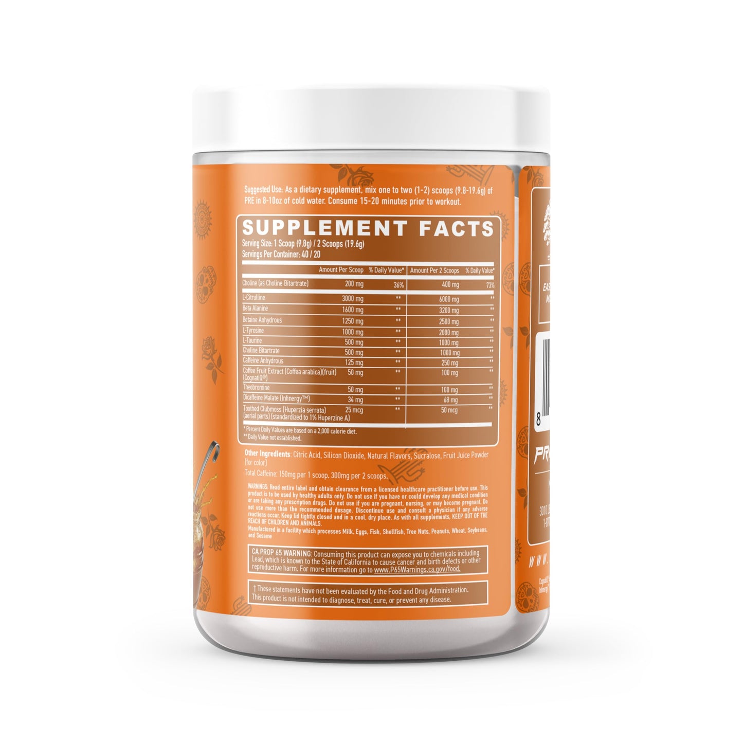 Primeval Labs PRE High-Stim Pre Workout Powder 14.18 oz