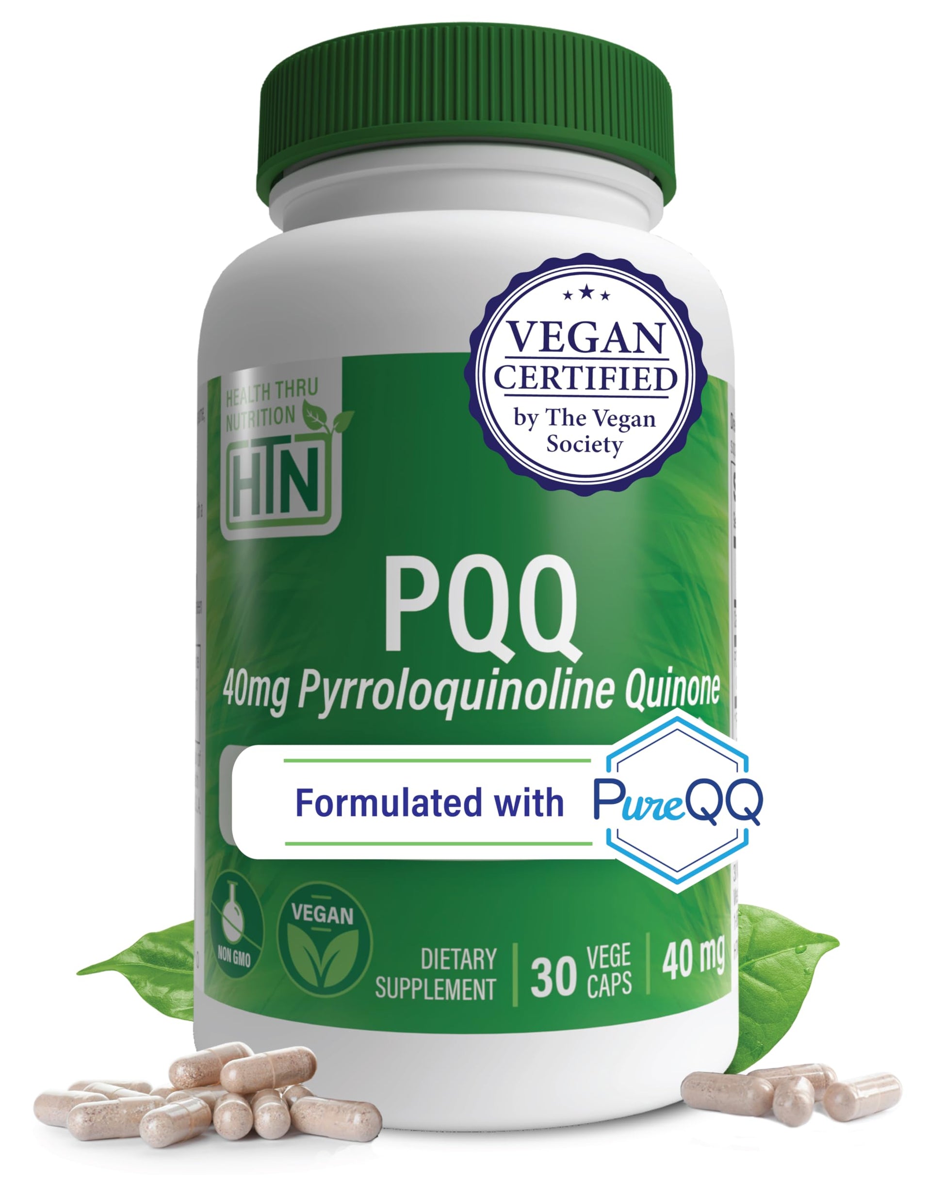 Health Thru Nutrition PQQ 40mg Capsule, 30 Count