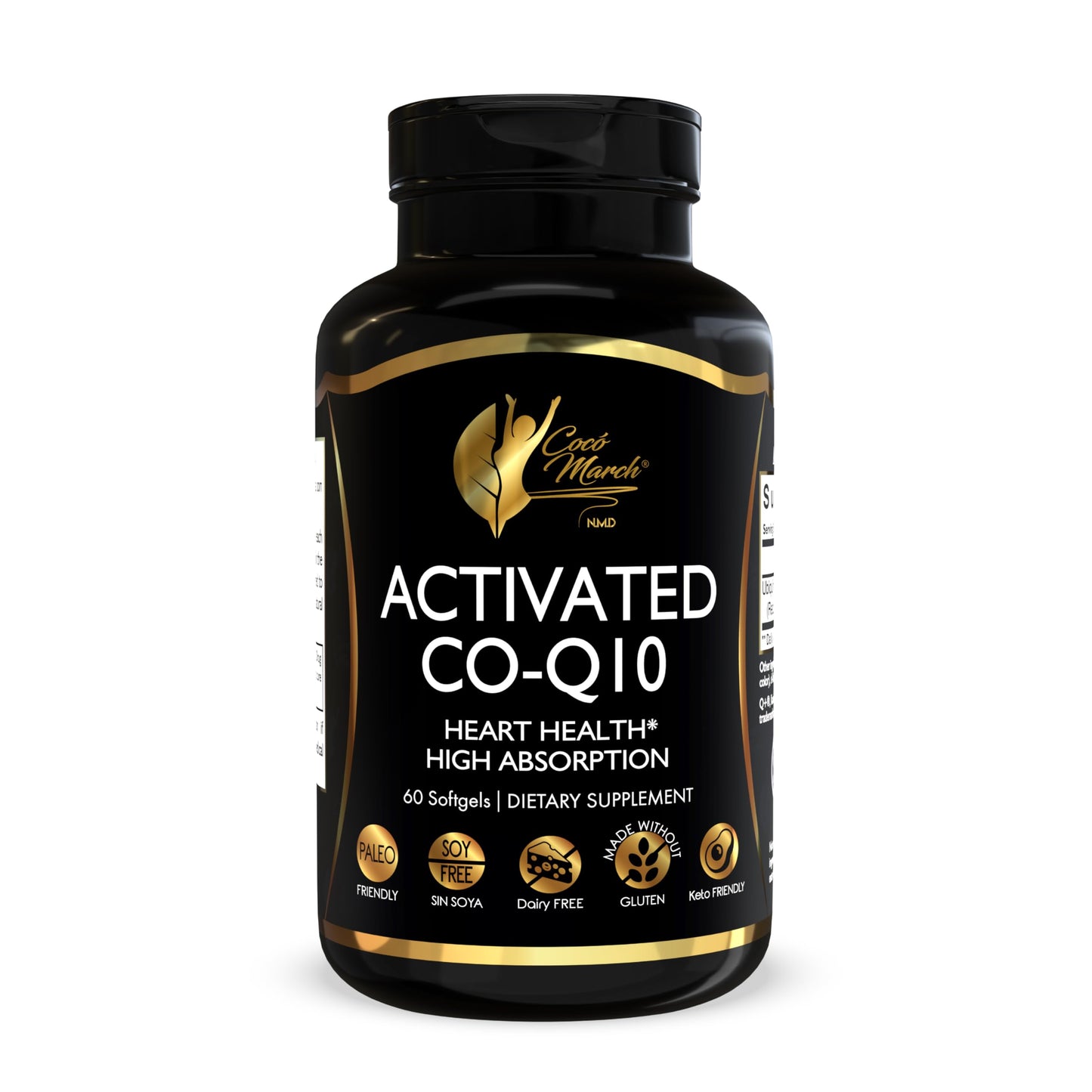 Cocó March N.M.D Activated CO-Q10 60 Softgels