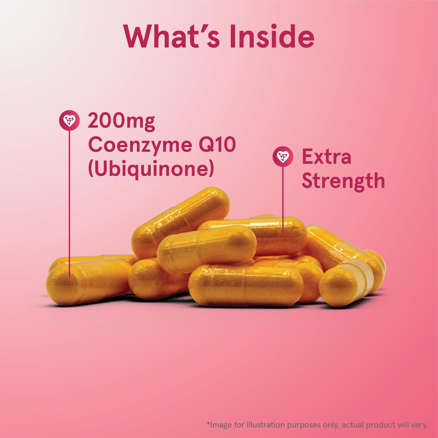 Jarrow Formulas Co-Q10 200 mg Capsules, 60 Count