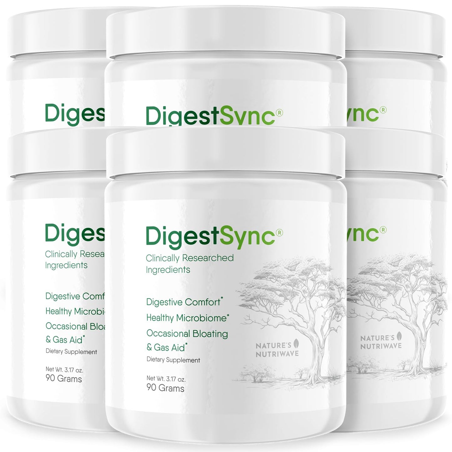 Nature’s NutriWave DigestSync Green Powder – Botanical Formula, 19.02 Ounces