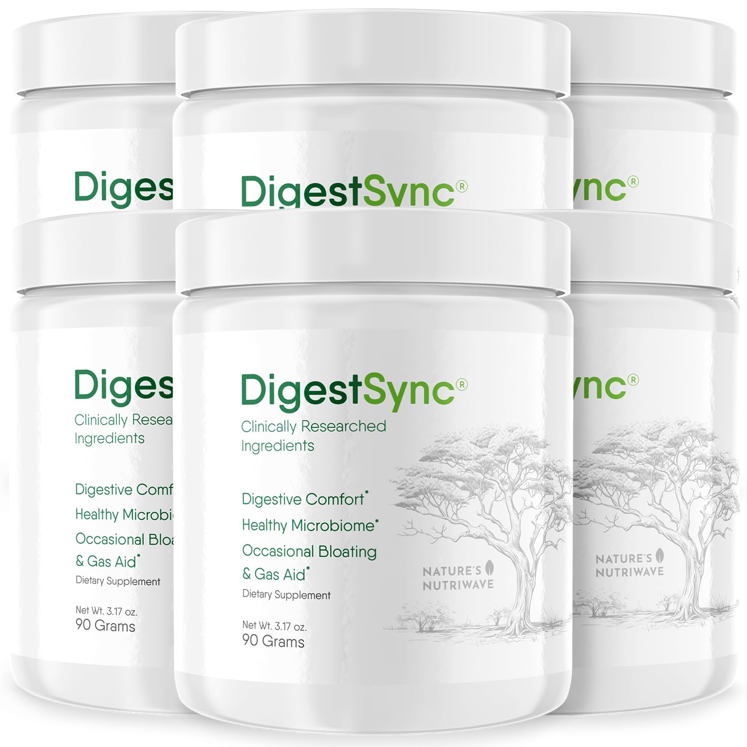 Nature’s NutriWave DigestSync Green Powder – Botanical Formula, 19.02 Ounces