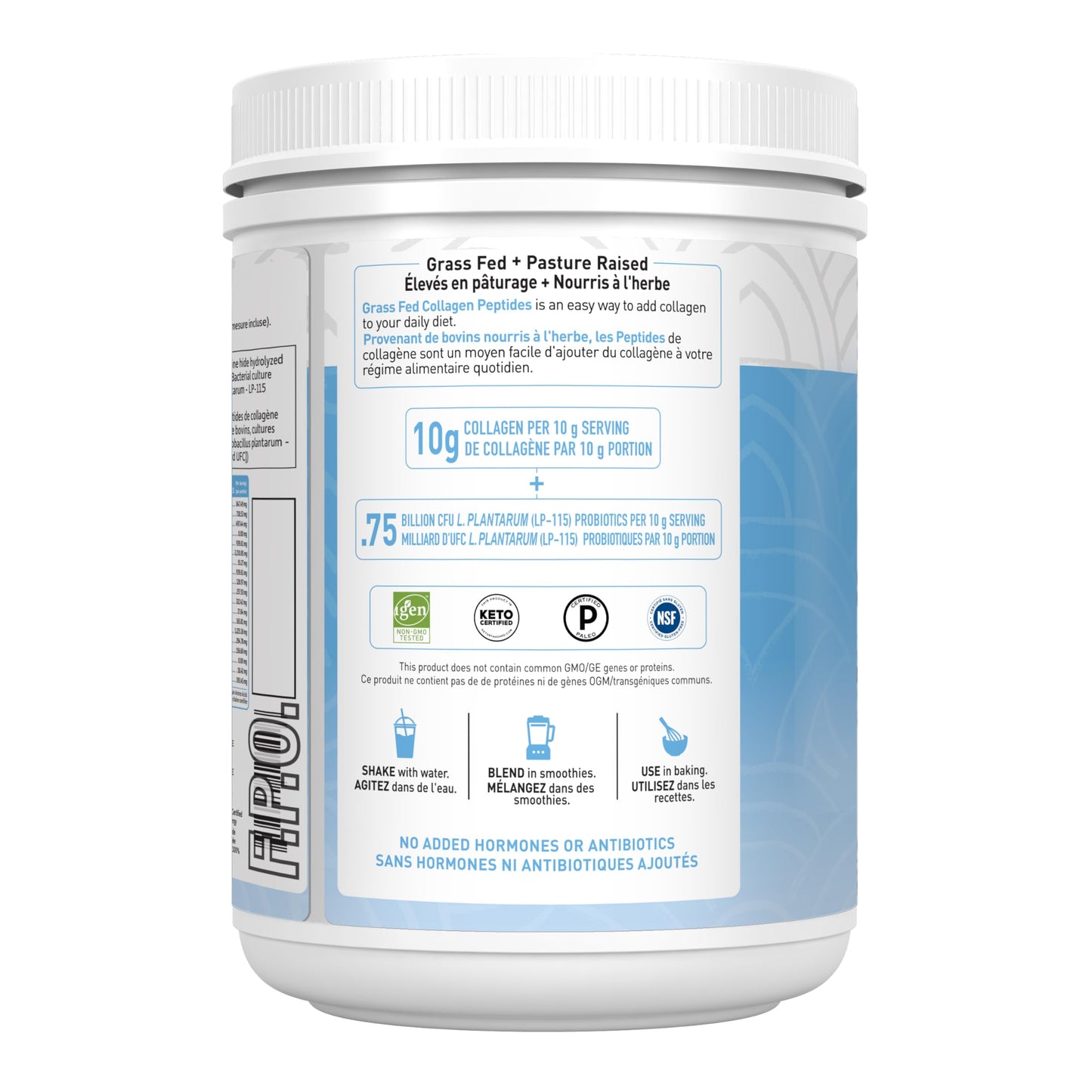 Garden of Life Grass Fed Collagen Peptides Powder 1.23 lb