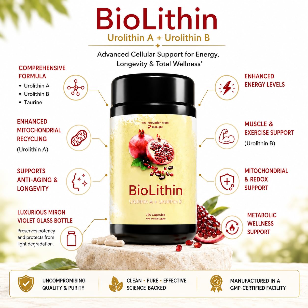 BIOLIGHT BioLithin Capsule 120 Capsules