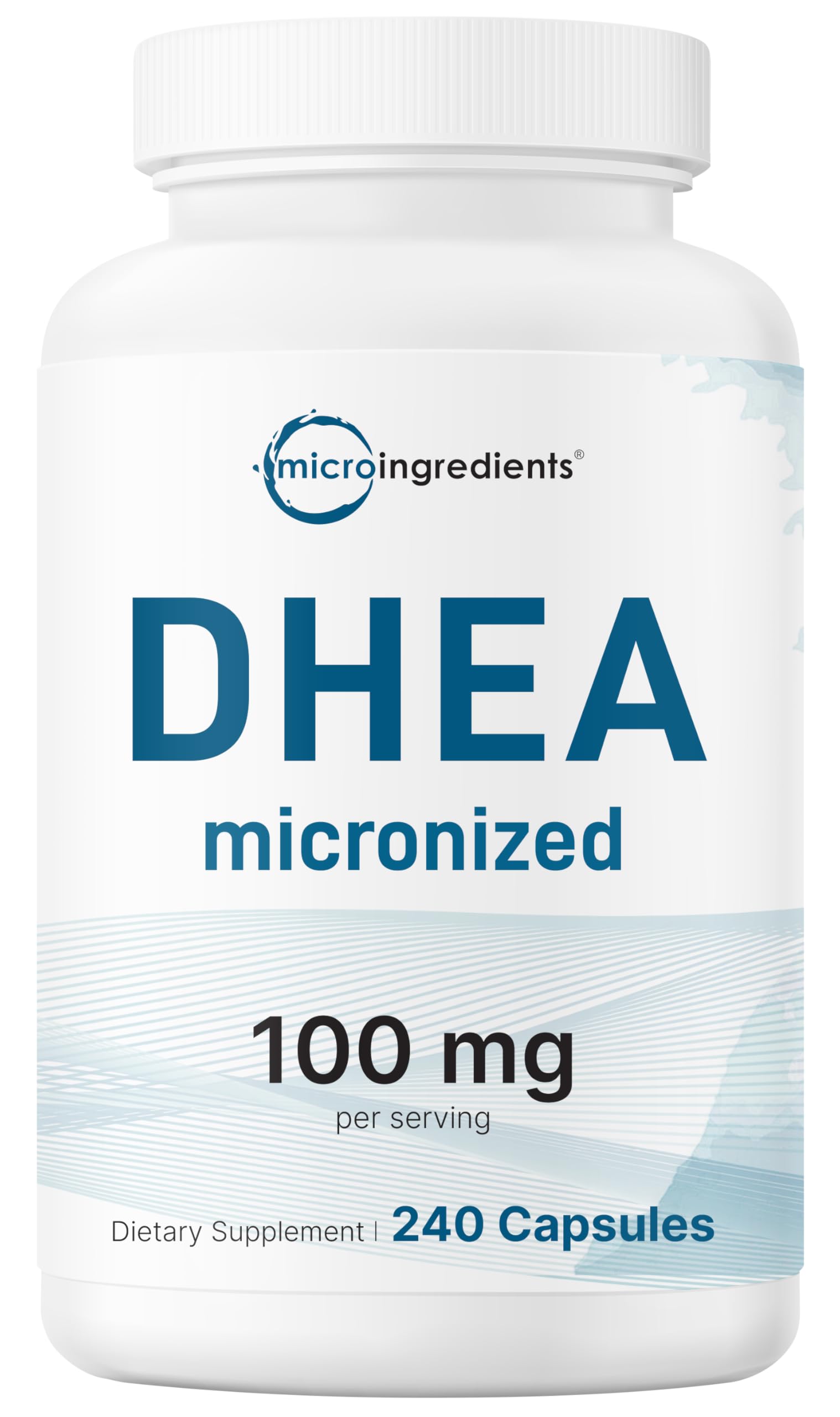Micro Ingredients DHEA 100 mg Capsule 240 Count