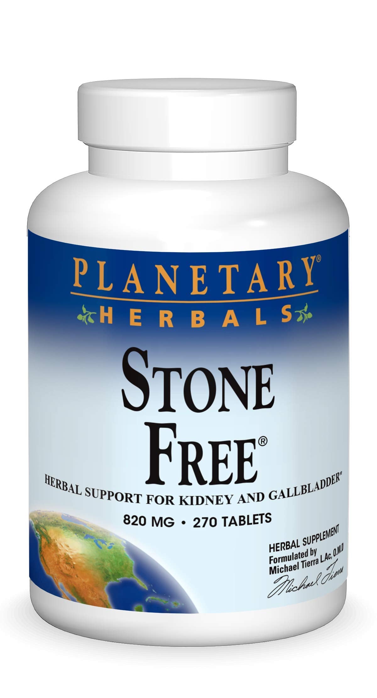 Planetary Herbals Stone Free Herbal Support for Kidney and Gallbladder Tablet 270