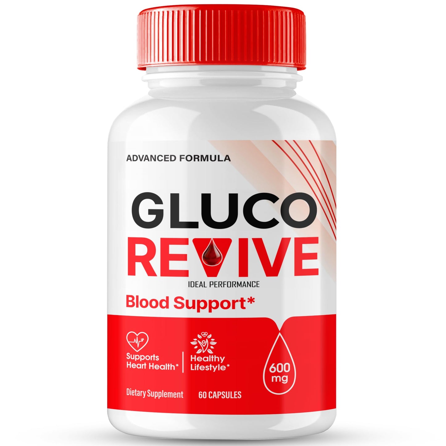 IDEAL PERFORMANCE Gluco Revive Capsules, 60 Count