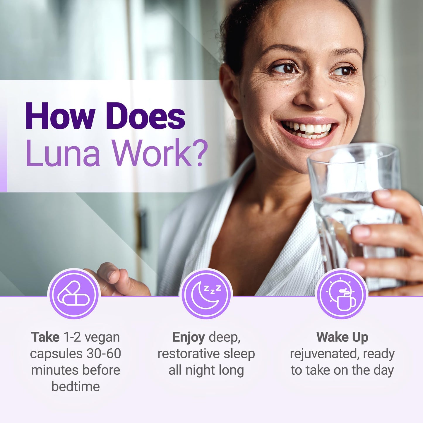 Nested Naturals Luna Sleep Aid 60 Capsules