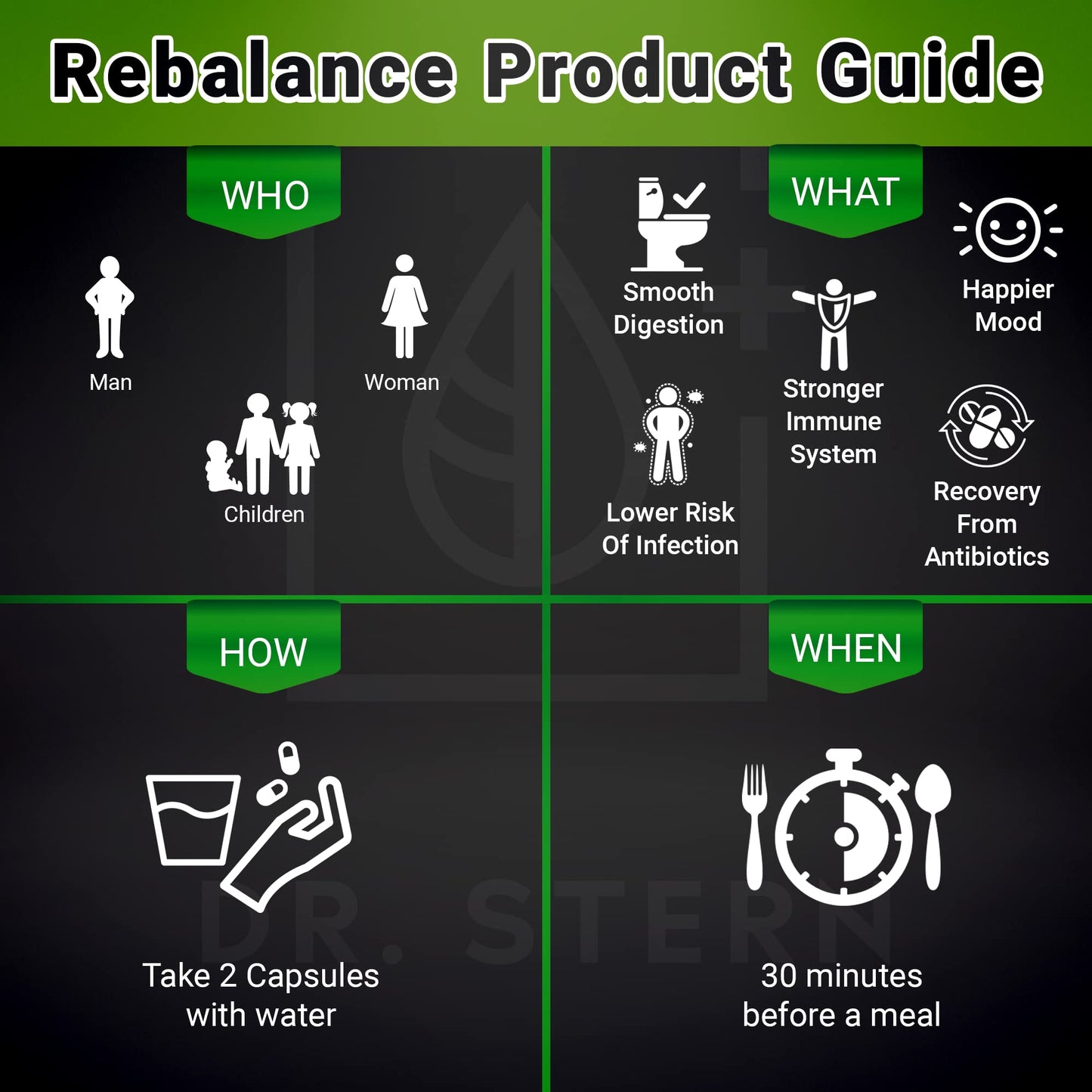 Royal-Organica Rebalance Probiotic Supplement 60 Capsules