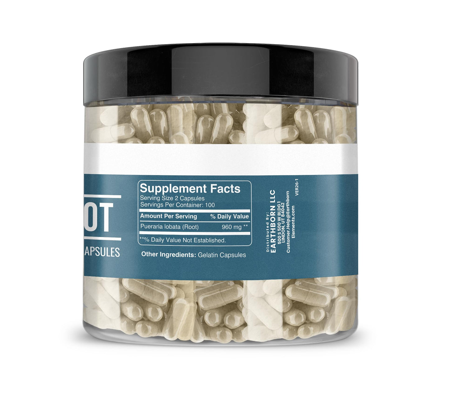 Earthborn Elements Kudzu Root 200 Capsules
