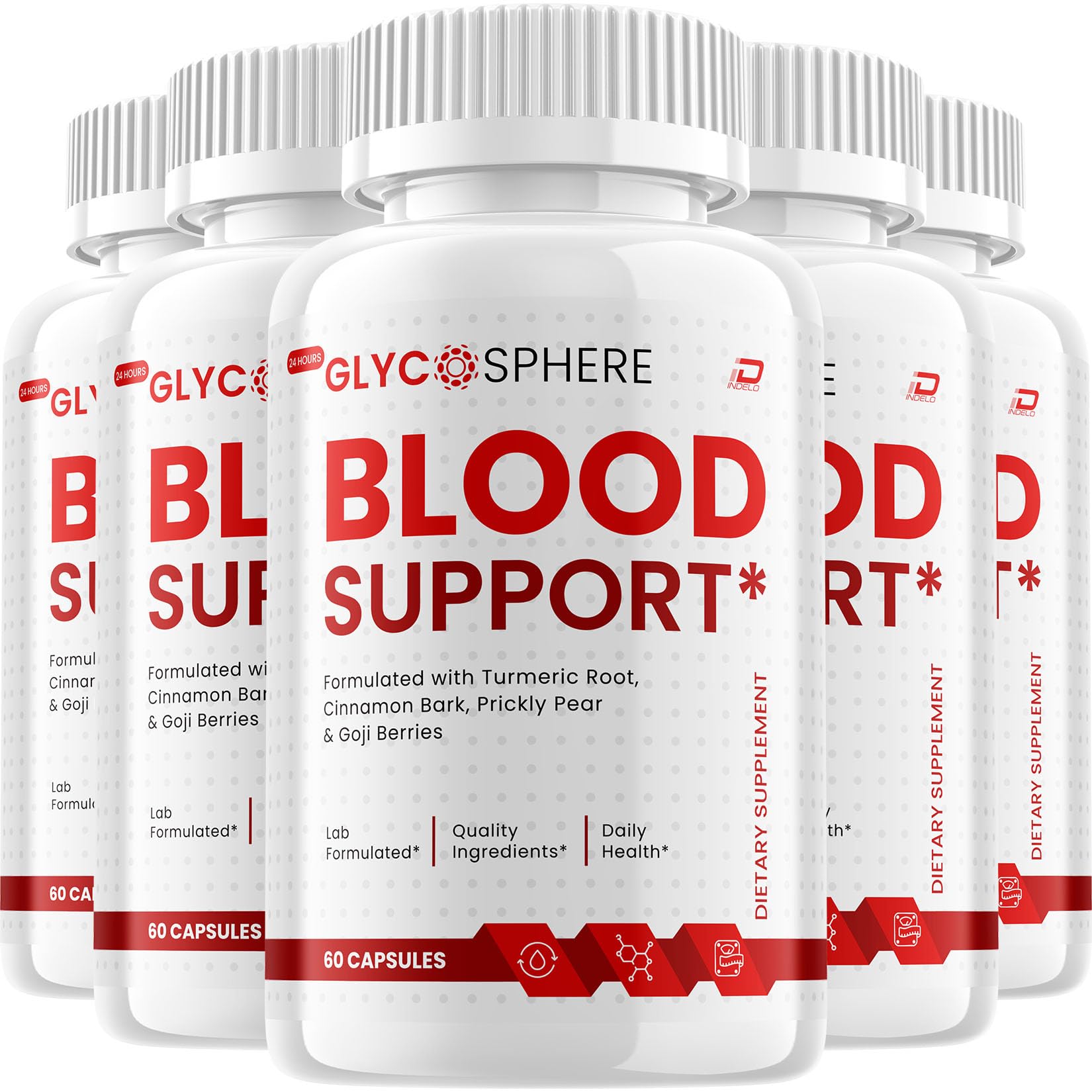 Indelo Glyco Sphere 300 Capsules