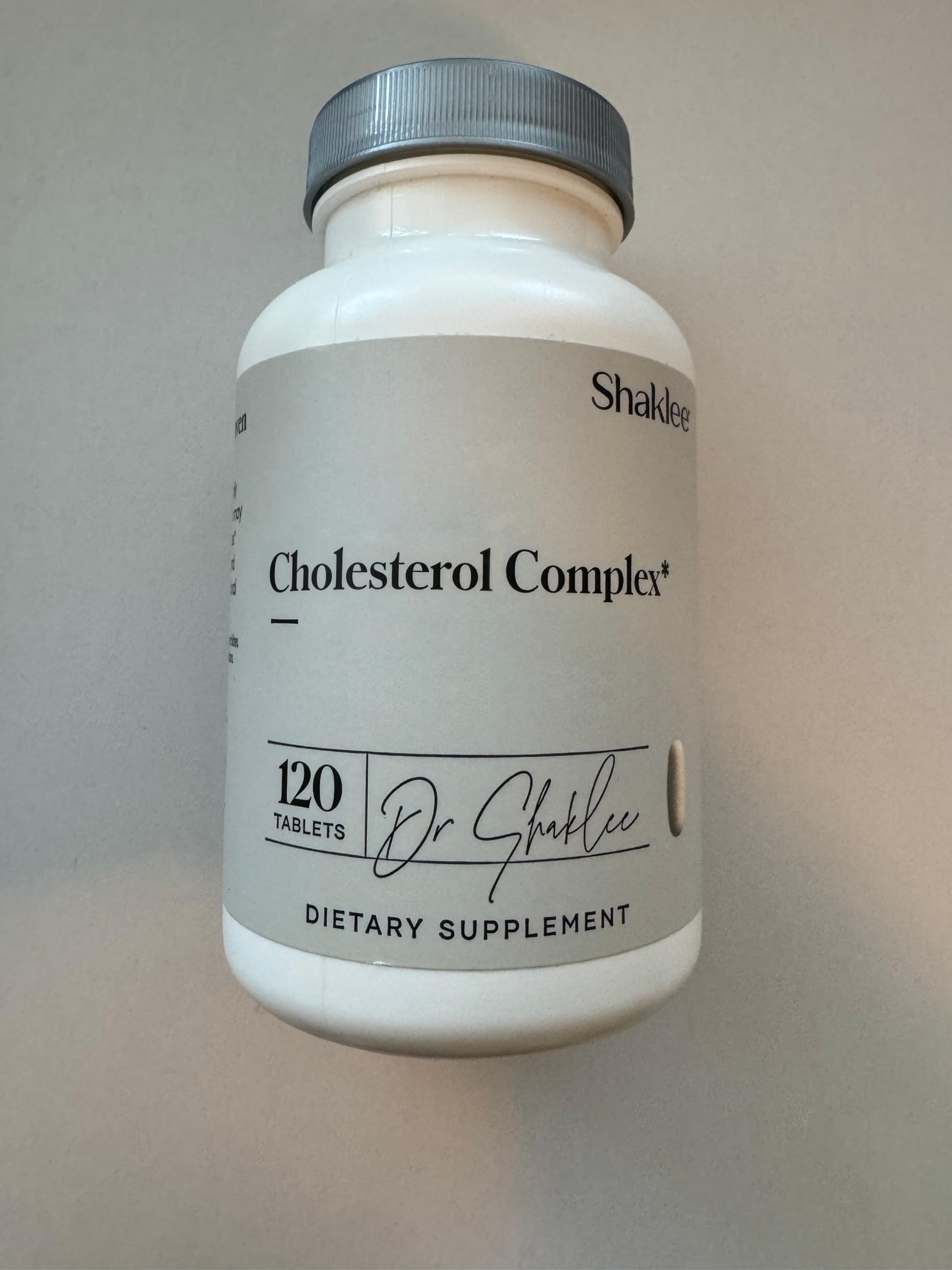 Shaklee Cholesterol Complex Plant-Based Formula 120 Tablets