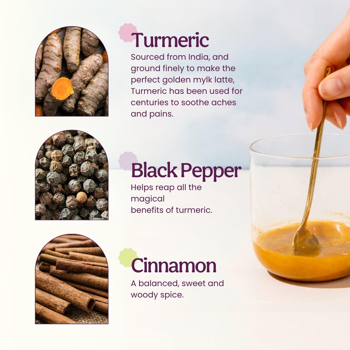 Blume Turmeric Superfood Latte - Sugar Free Golden Milk Powder 4.4