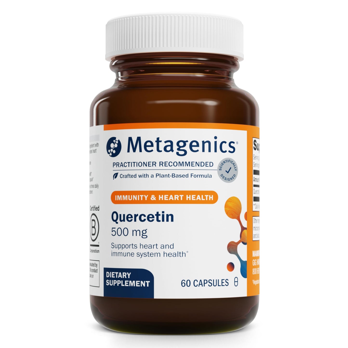 Metagenics Quercetin 500 mg Capsule, 60 Capsules