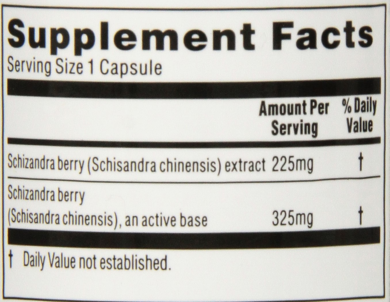 Kroeger Herb Products Schizandra Capsule, 90 Count
